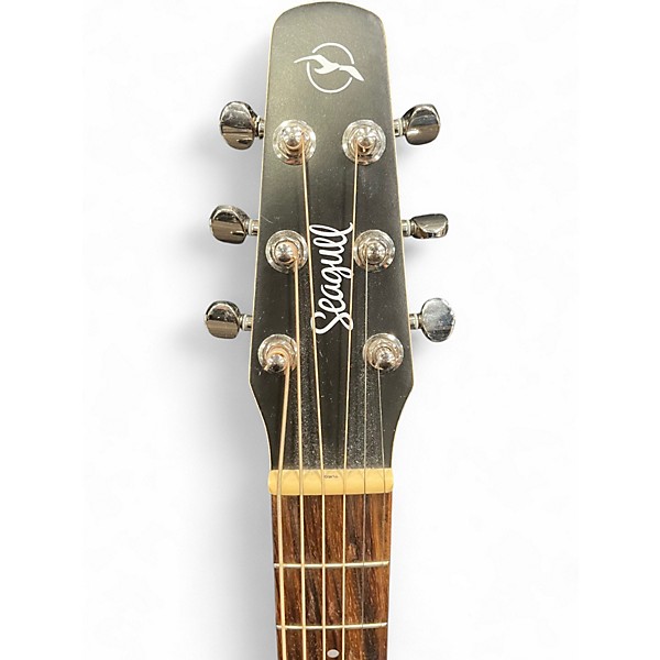 Used Seagull S6 ORIGINAL QIT Natural Acoustic Electric Guitar