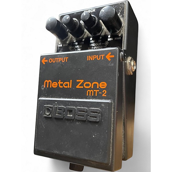 Used BOSS MT2 Metal Zone Distortion Effect Pedal