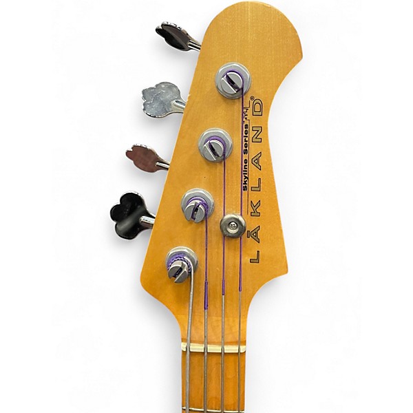 Used Lakland Bob Glaub 3 Color Sunburst Electric Bass Guitar