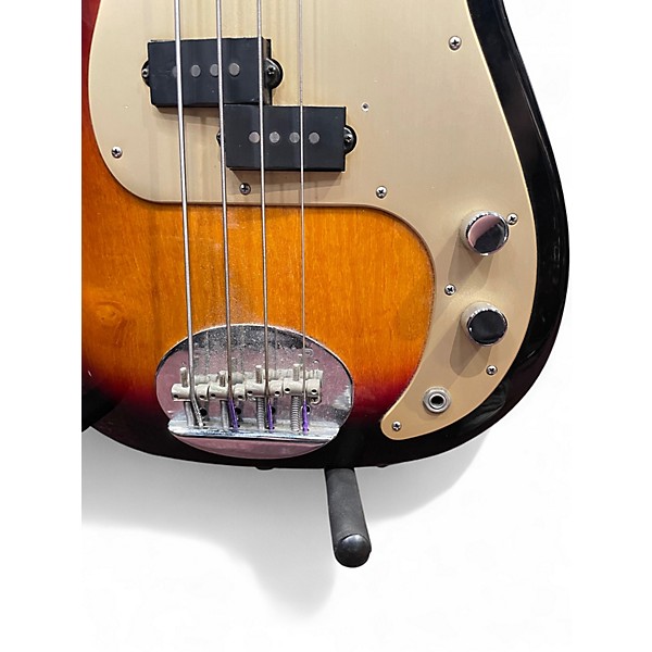 Used Lakland Bob Glaub 3 Color Sunburst Electric Bass Guitar