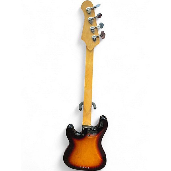 Used Lakland Bob Glaub 3 Color Sunburst Electric Bass Guitar