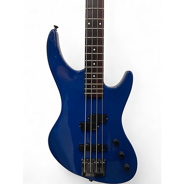 Used 1980s Guild Pilot Blue Electric Bass Guitar