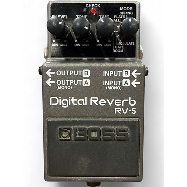 Used BOSS RV5 Digital Reverb Effect Pedal