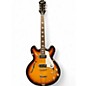 Used Epiphone Casino 2 Tone Sunburst Hollow Body Electric Guitar thumbnail