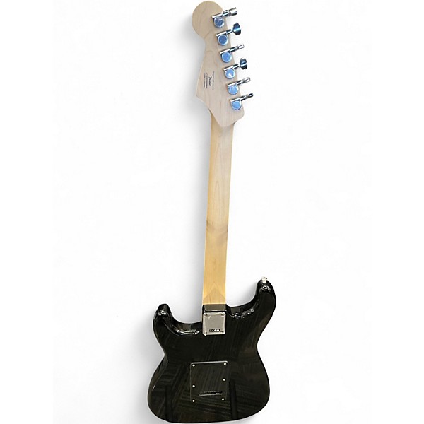 Used Squier Stratocaster HSS Black Solid Body Electric Guitar