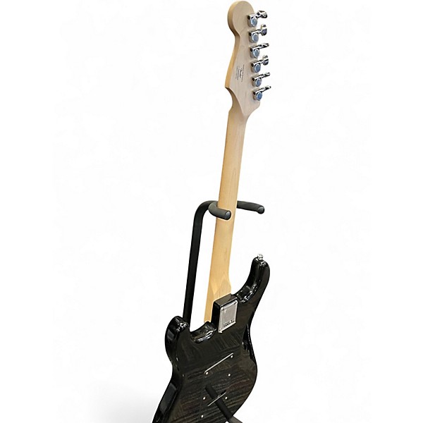 Used Squier Stratocaster HSS Black Solid Body Electric Guitar