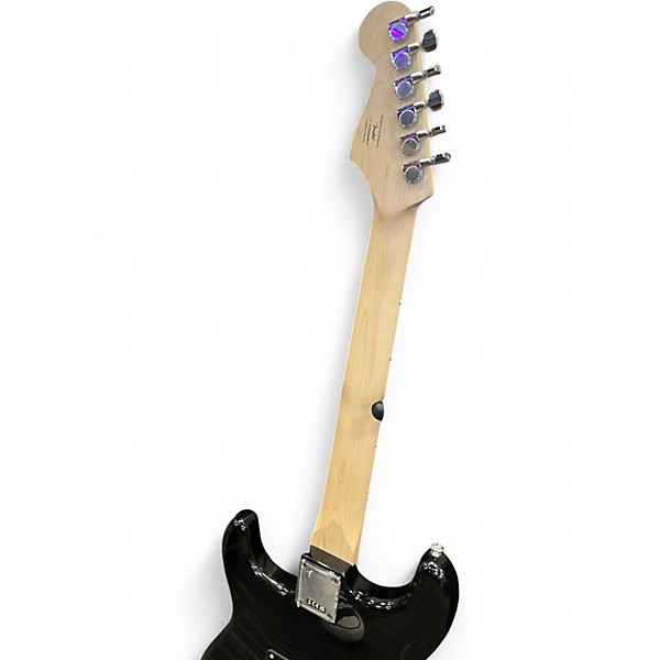 Used Squier Stratocaster HSS Black Solid Body Electric Guitar