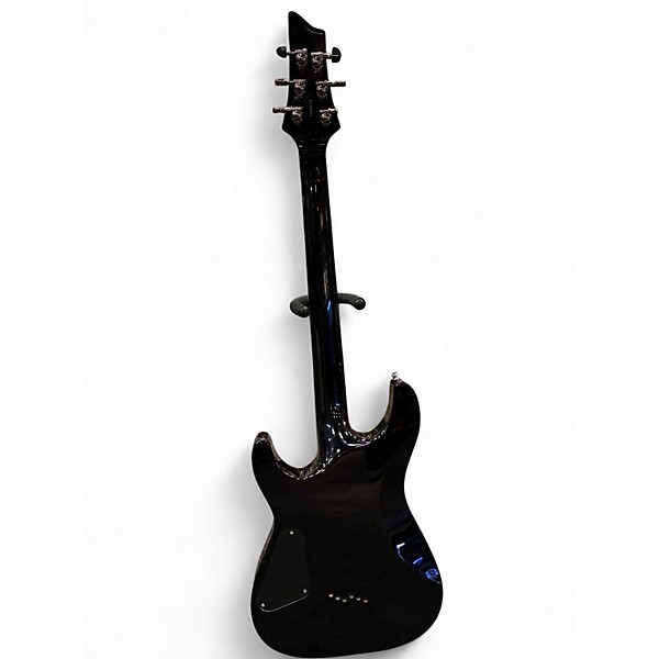Used Schecter Guitar Research Blackjack C1 Black Solid Body Electric Guitar