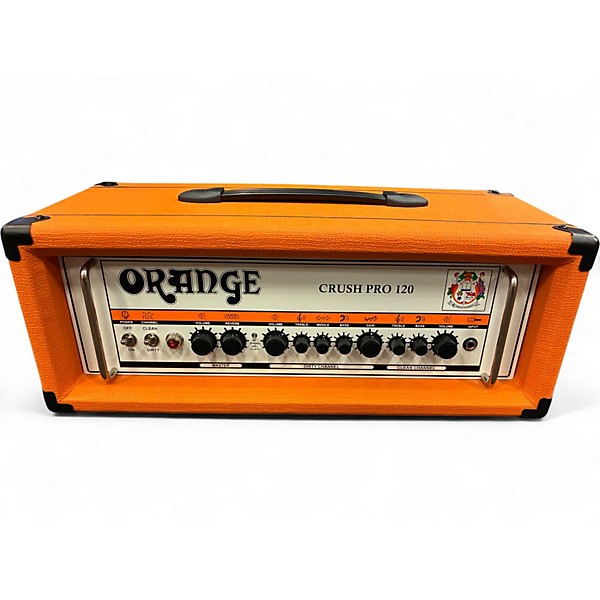 Used Orange Amplifiers CR120H Crush Pro 120W Solid State Guitar Amp Head