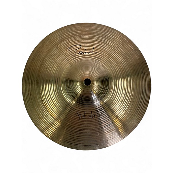 Used Paiste 10in SPLASH 10" SIGNATURE SERIES Cymbal