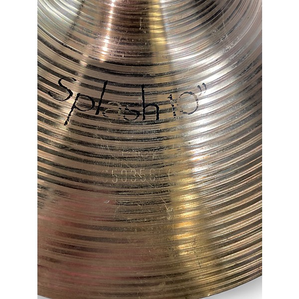 Used Paiste 10in SPLASH 10" SIGNATURE SERIES Cymbal