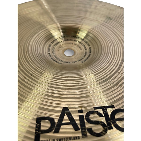 Used Paiste 10in SPLASH 10" SIGNATURE SERIES Cymbal
