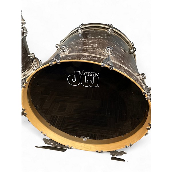 Used DW 5 Piece Performance Series BLACK DIAMOND Drum Kit