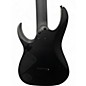 Used Ibanez RGDRB71 Iron Label 7 String Satin Black Solid Body Electric Guitar