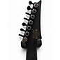 Used Ibanez RGDRB71 Iron Label 7 String Satin Black Solid Body Electric Guitar