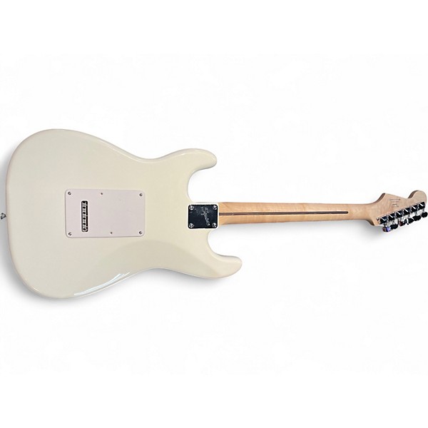 Used Squier Sonic Stratocaster Arctic White Solid Body Electric Guitar