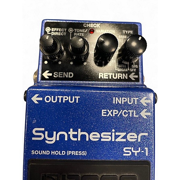 Used BOSS SY-1 Effect Pedal