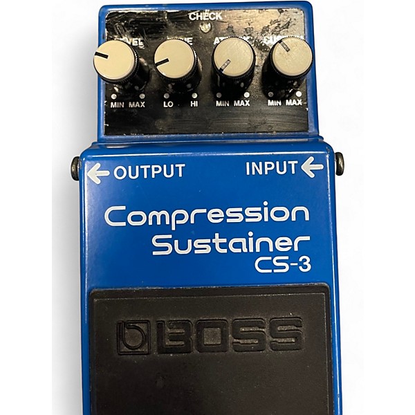 Used BOSS CS3 Compressor Sustainer Effect Pedal