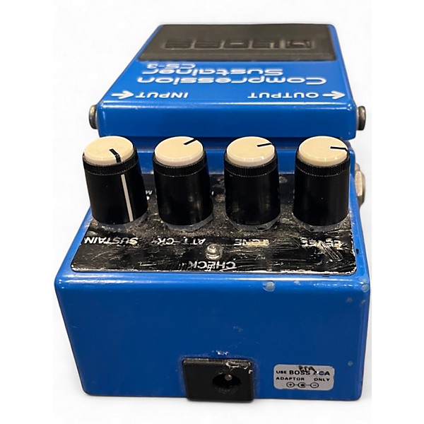 Used BOSS CS3 Compressor Sustainer Effect Pedal