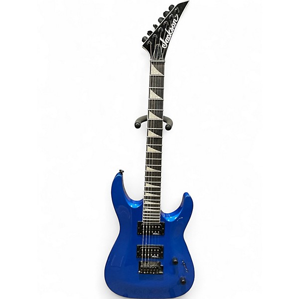 Used Jackson JS22 Dinky Metallic Blue Solid Body Electric Guitar