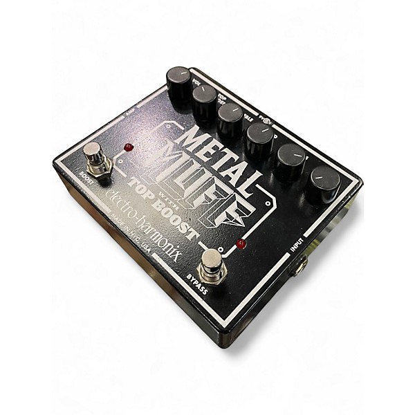 Used Electro-Harmonix Metal Muff Distortion With Top Boost Effect Pedal