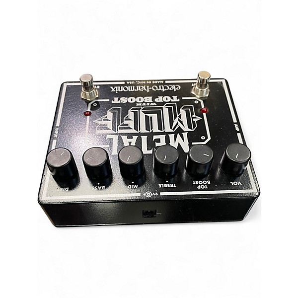 Used Electro-Harmonix Metal Muff Distortion With Top Boost Effect Pedal