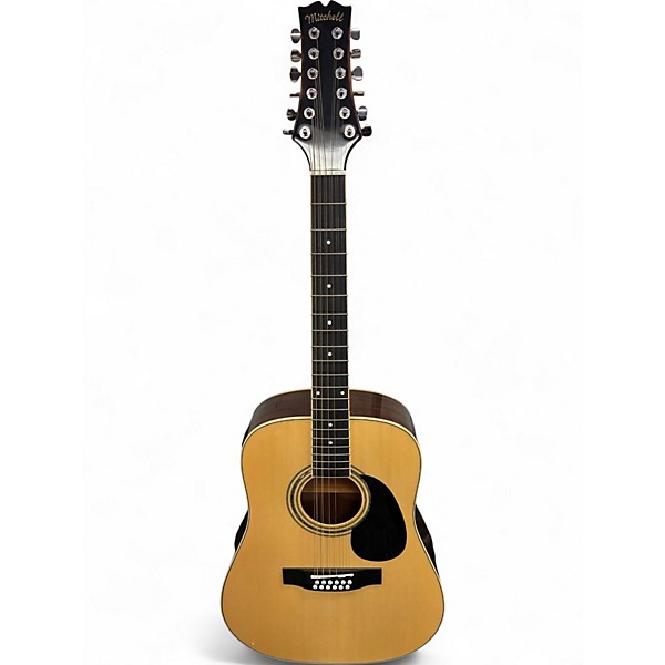 Used Mitchell D120S Natural 12 String Acoustic Electric Guitar