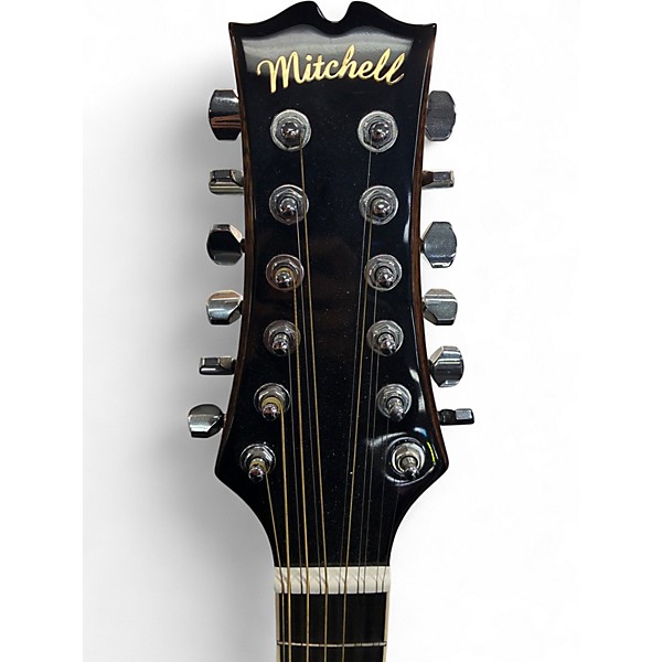 Used Mitchell D120S Natural 12 String Acoustic Electric Guitar