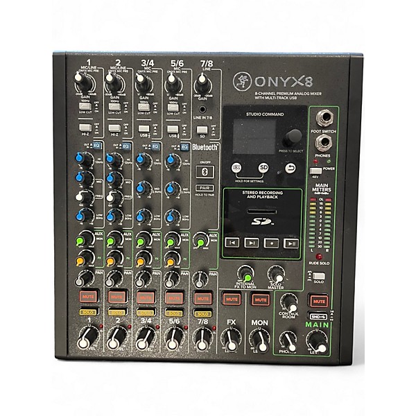 Used Mackie Onyx8 Unpowered Mixer