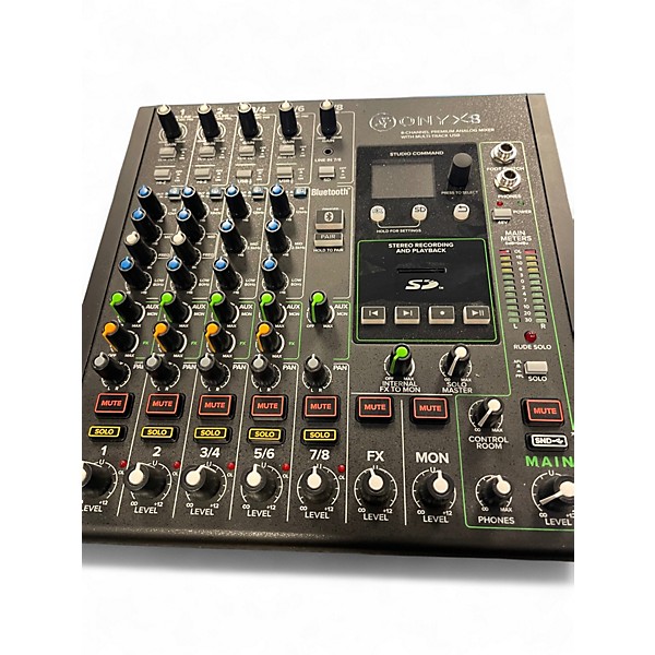 Used Mackie Onyx8 Unpowered Mixer