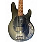Used Sterling by Music Man StingRay Trans Black Electric Bass Guitar