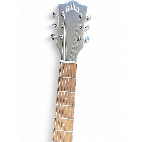 Used Guild OM-250E Natural Acoustic Electric Guitar