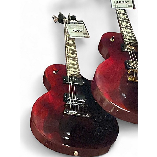 Used 2021 Gibson Les Paul Studio Wine Red Solid Body Electric Guitar