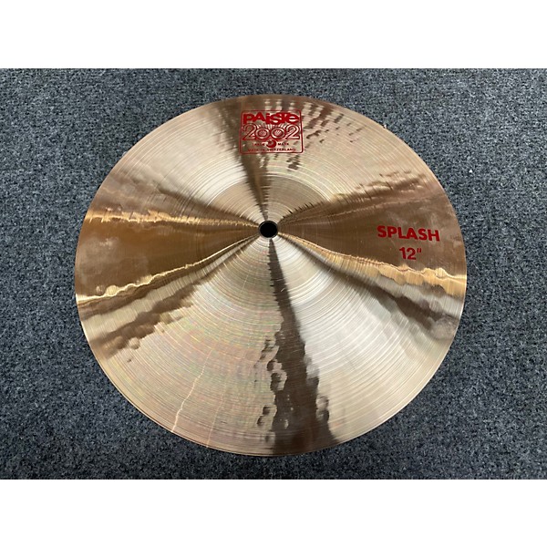 Used Paiste 12in 2002 Thin Crash Cymbal