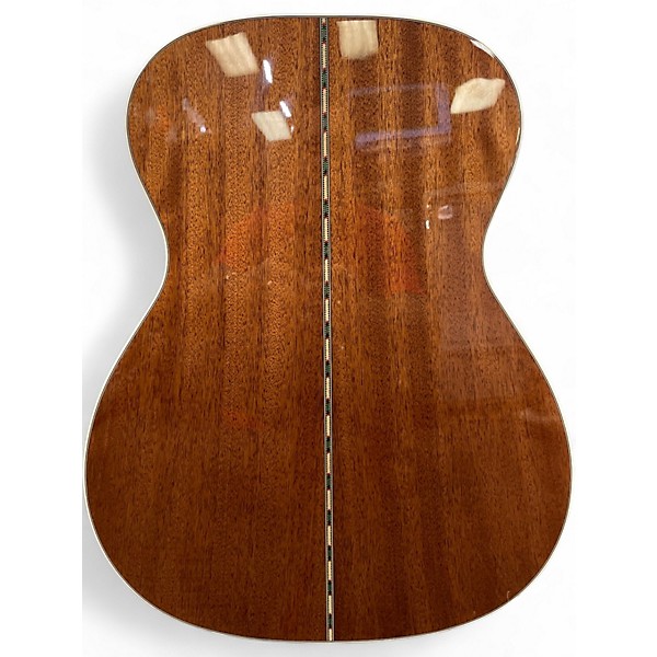 Used Fender PARAMOUNT P0-220E Natural Acoustic Electric Guitar