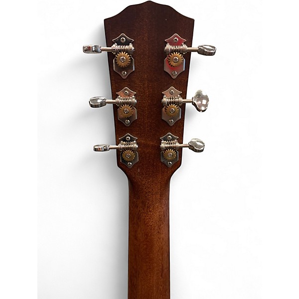 Used Fender PARAMOUNT P0-220E Natural Acoustic Electric Guitar