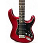 Used Fender FSR Standard Stratocaster HSS Candy Red Burst Solid Body Electric Guitar