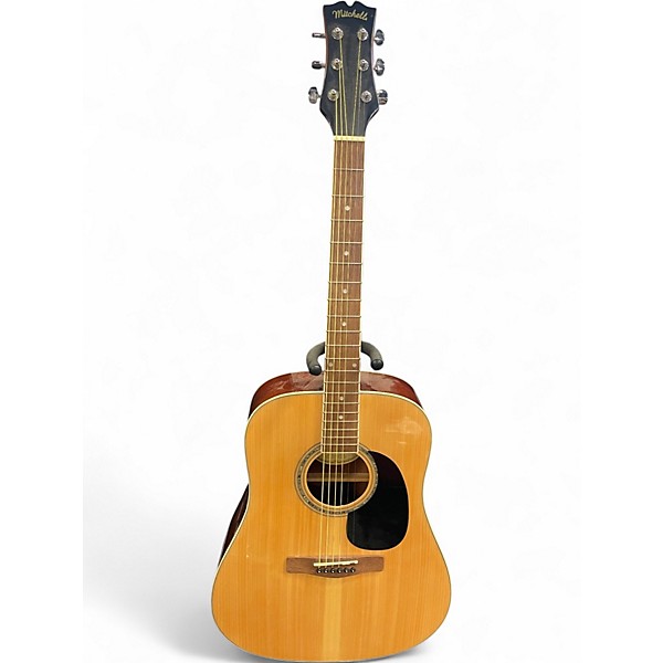 Used Mitchell D120 Natural Acoustic Guitar
