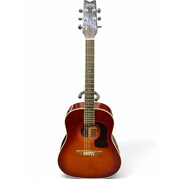 Used Washburn D25S Tobacco Sunburst Acoustic Guitar