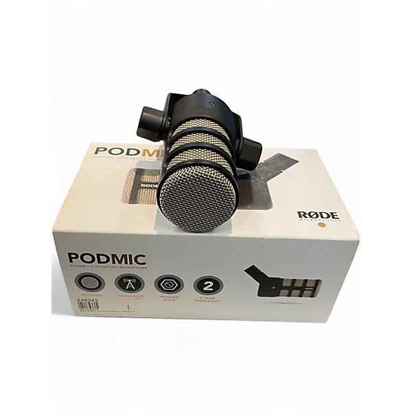 Used RODE PODMIC Dynamic Microphone