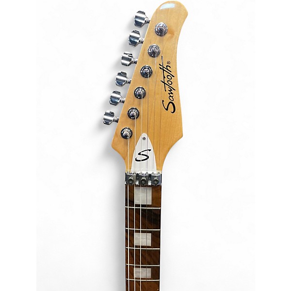 Used 2020 Sawtooth ST-M24 Pearl White Solid Body Electric Guitar