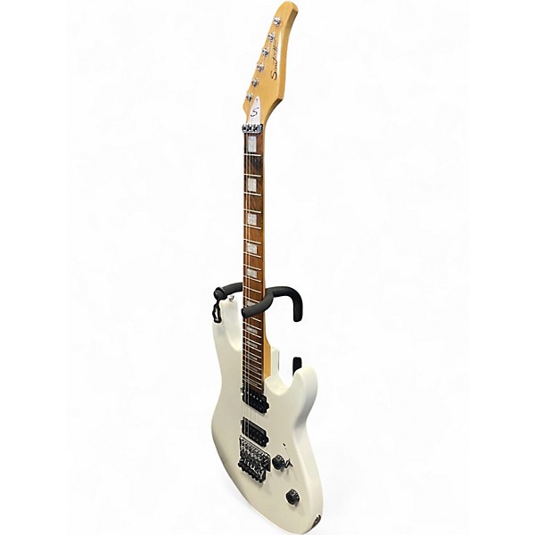 Used 2020 Sawtooth ST-M24 Pearl White Solid Body Electric Guitar