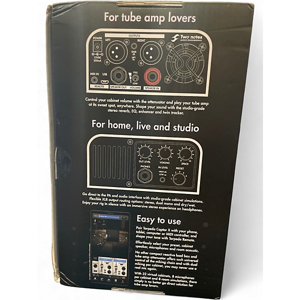 Used 2020 Two Notes TORPEDO CAPTOR Audio Interface