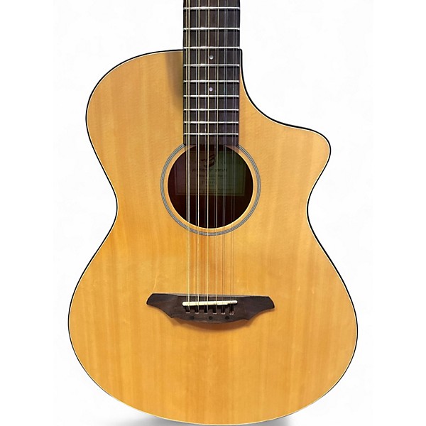 Used Breedlove Passport C250/SME12 Natural 12 String Acoustic Electric Guitar