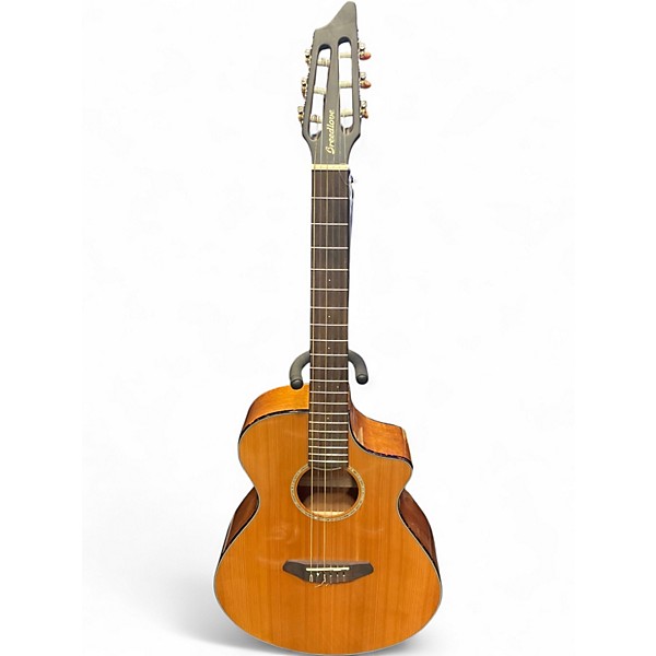 Used Breedlove Pursuit Nylon Natural Classical Acoustic Electric Guitar