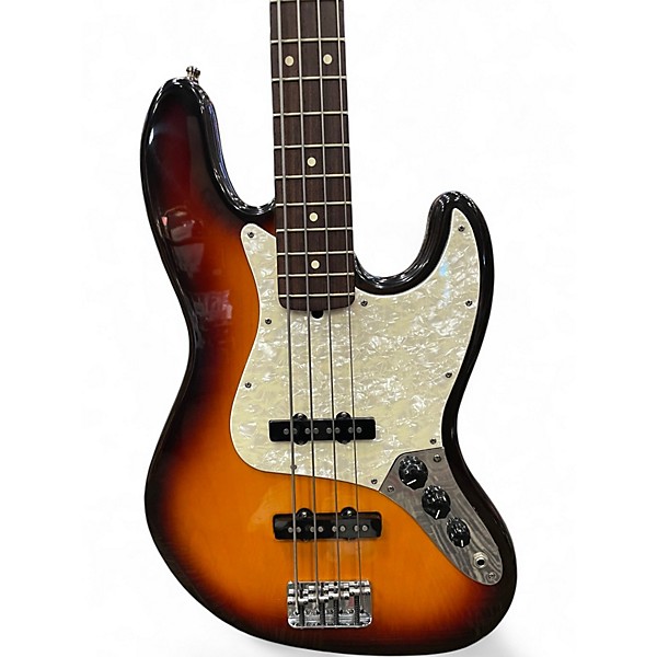 Vintage 1995 Fender JAZZ BASS 2 Color Sunburst Electric Bass Guitar