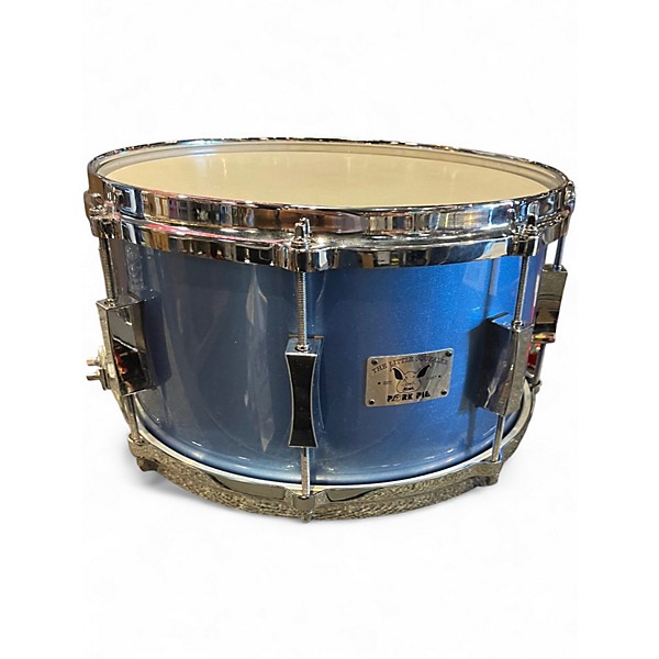 Used Pork Pie 13X7 Little Squealer Snare Porcaro Blue Drum
