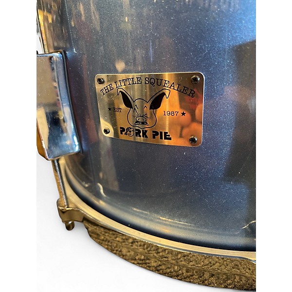 Used Pork Pie 13X7 Little Squealer Snare Porcaro Blue Drum