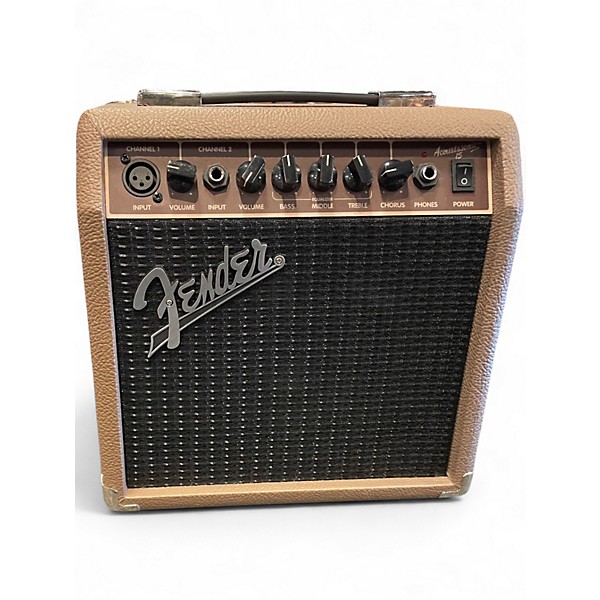 Used Fender Acoustasonic 15 Acoustic Guitar Combo Amp