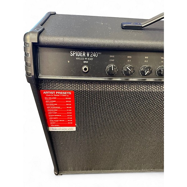 Used Line 6 Spider V 240 2x12 Guitar Combo Amp